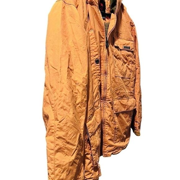 Rossignol Intuition Fleece Rust Orange Ski Snowboard Jacket Unisex Size Large - Picture 5 of 9